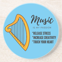 Arpa, Musikfreund Lebensmittelgeschäft Gepäckstück Getränkeuntersetzer