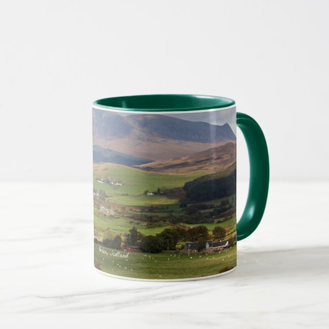 Arran, Landschaftsbild Schottlands Tasse (VorderseiteRechts)