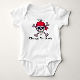 Arränder mich Booty Baby Bodysuit Einteiler