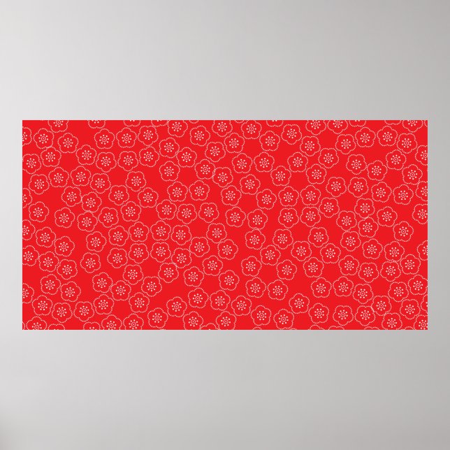 Arrangiert einen traditionellen japanischen lässig poster (Vorne)