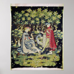 Arras Tapestry, Angebot des Herzens Poster