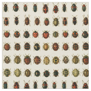 Array von Marienkäfern Stoff