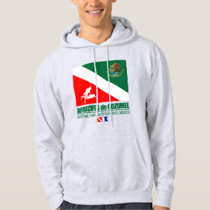 Arrecifes de Cozumel (sq) Hoodie