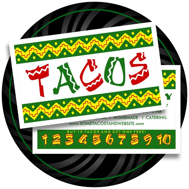 arriba tacos (Loyalitätstempelkarte) Treuekarte (Von Creator hochgeladen)