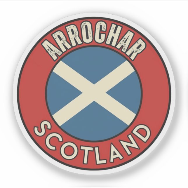 Arrochar, Schottland Aufkleber (Vorderseite)