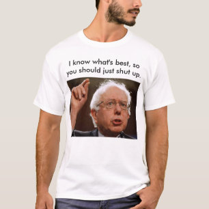 Arrogante Bernie-Sandpapierschleifmaschinen T-Shirt