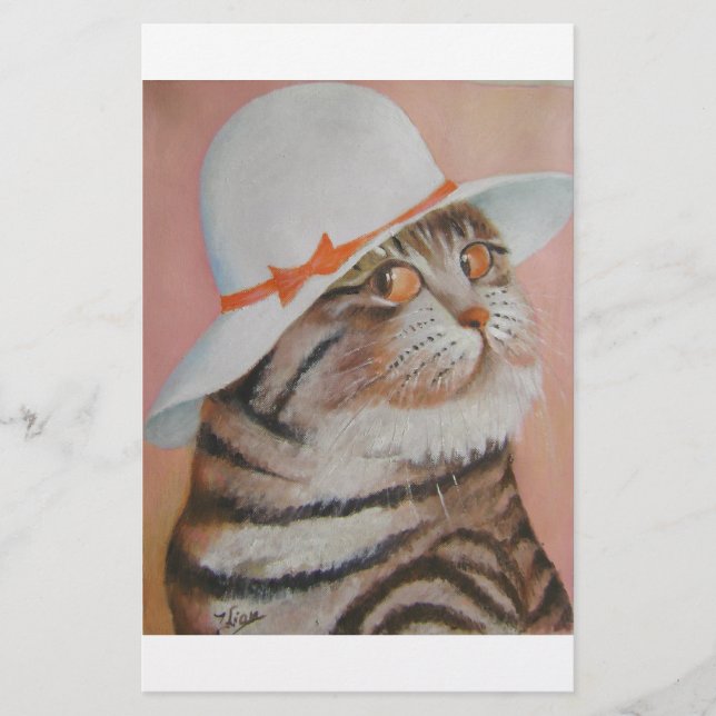 arrogante Katze (Vorderseite)