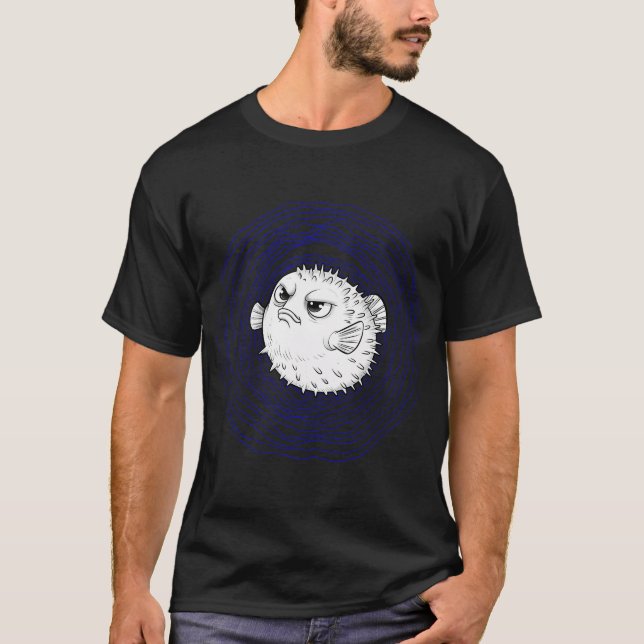 Arrogante Kugelfisch T-Shirt (Vorderseite)