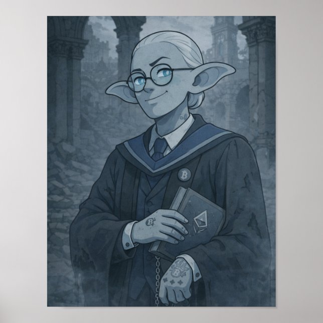 Arroganz / Professor / Universität Poster (Vorne)