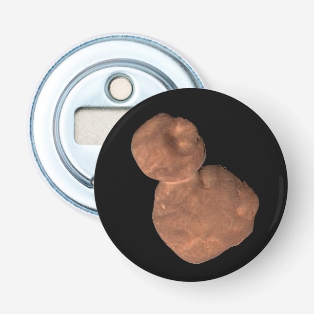 Arrokoth Kuiper Belt Object Flaschenöffner (Vorderseite)