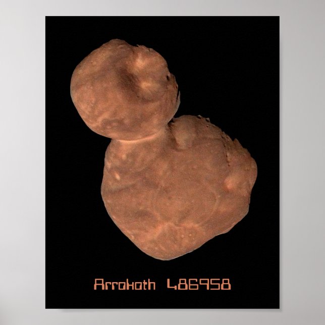 Arrokoth Kuiper Belt Object Poster (Vorne)