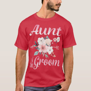 Arrow Blume glückliche Tante der Groombride Mann T-Shirt
