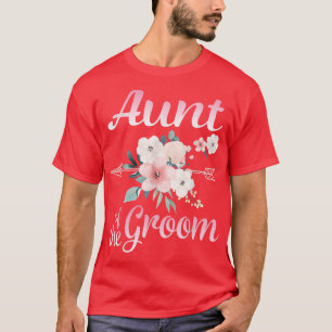 Arrow Blume glückliche Tante der Groombride Mann T-Shirt