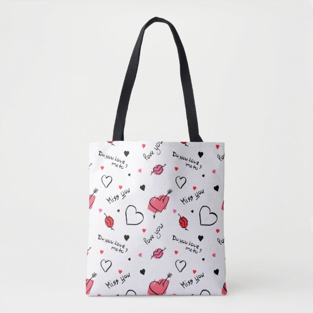 Arrow des Valentins Herz nahtlos (Vorderseite)