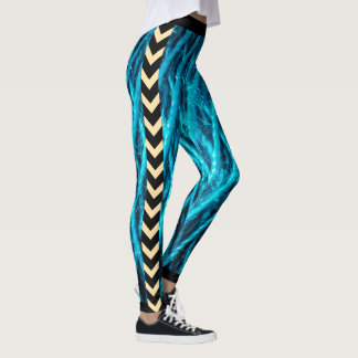 Arrow Glide Leggings - Bergue Elegance Edition