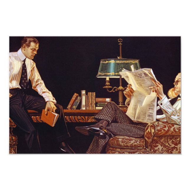 Arrow Shirt Collars, American Advertisement, 1914 Fotodruck (Vorne)