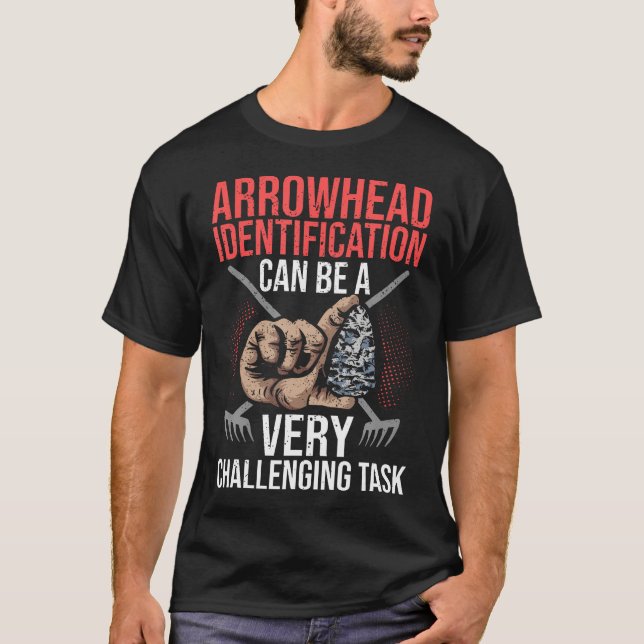 Arrowhead Collecting Arrowhead Hunting Arrowhead C T-Shirt (Vorderseite)