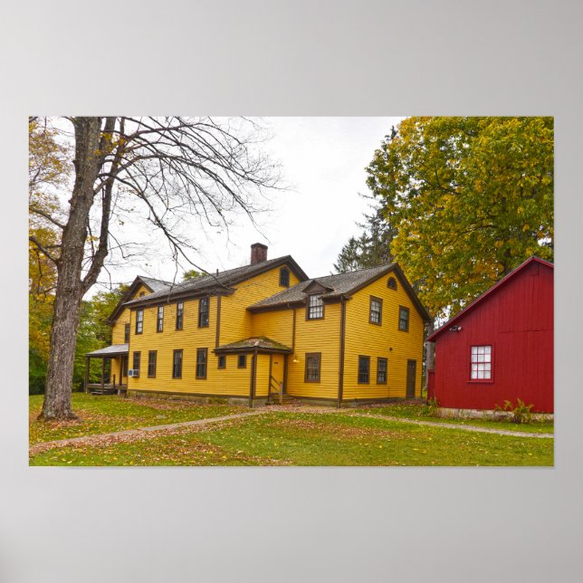Arrowhead, Herman Melville's House, Pittsfield, MA Poster (Vorne)