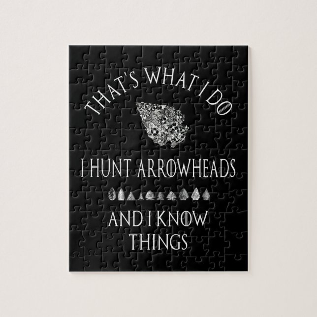 Arrowhead Hunter Artifaktenjagd sammelt Geschenk Puzzle (Vertikal)