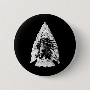 Arrowhead Hunter Indischer Chefjäger Button