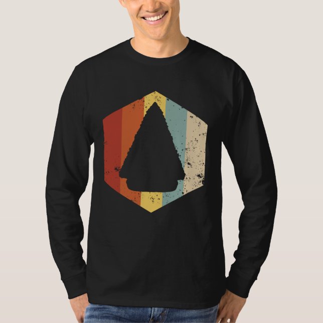 Arrowhead Hunting Collector Retro Hunt Hunter T-Shirt (Vorderseite)