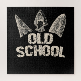 Arrowhead Jagd Alte Schule Bogenschießen Lover Ges Puzzle