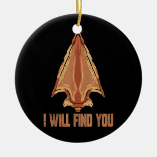 Arrowhead Junting Arrowhead Collector Keramik Ornament