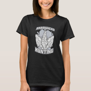 Arrowhead Junting Flint Artifact Rocks Arrowhead C T-Shirt