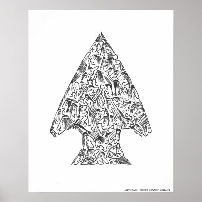ARROWHEAD von NICHOLAS_COPYRIGHT.. Poster (Vorne)
