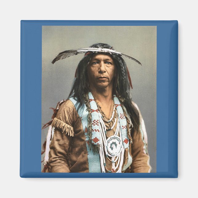 Arrowmaker - An Ojibwa Brave1903 Magnet (Vorne)