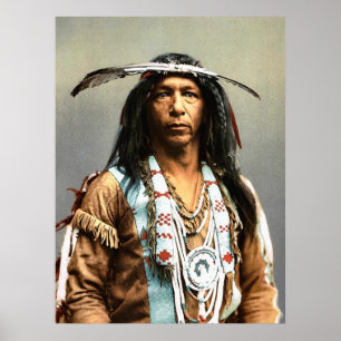 Arrowmaker, ein Ojibwa-Krieger, 1903 Poster