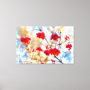 Arrowwood Berries Leinwanddruck