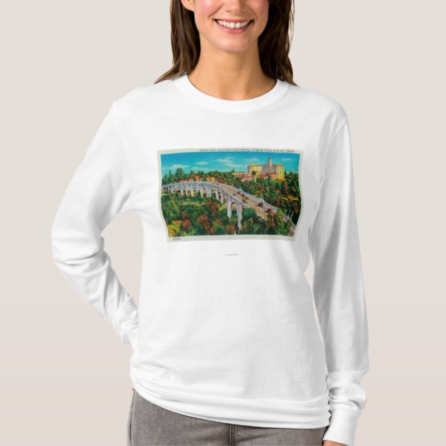 Arroyo Seco Brücke, Colorado-Straßen-Brücke T-Shirt (Vorderseite)