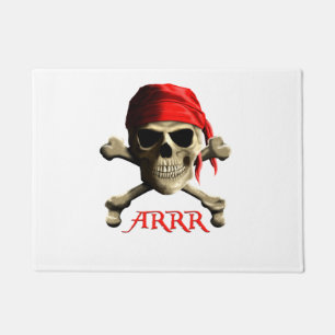ARRR spricht wie eine Piraten-Piratenflagge Fußmatte