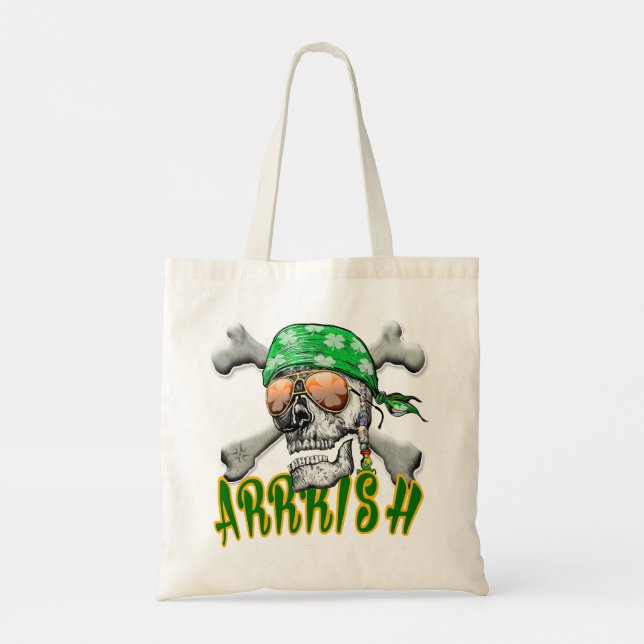 Arrrish Irish Tragetasche (Rückseite)
