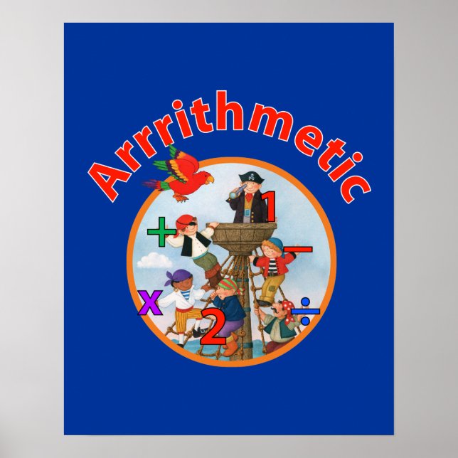 Arrrithmetik Poster (Vorne)