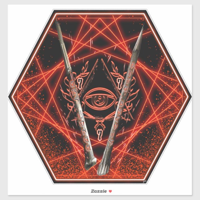 Ars longa Vita brevis Aufkleber (Blatt)