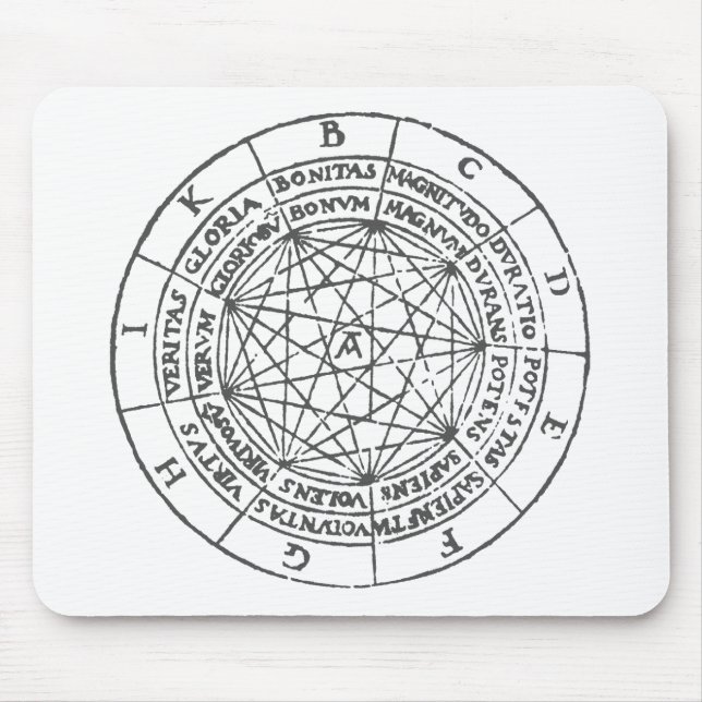 ARS-Magna Ramon-Llull Mousepad (Vorne)