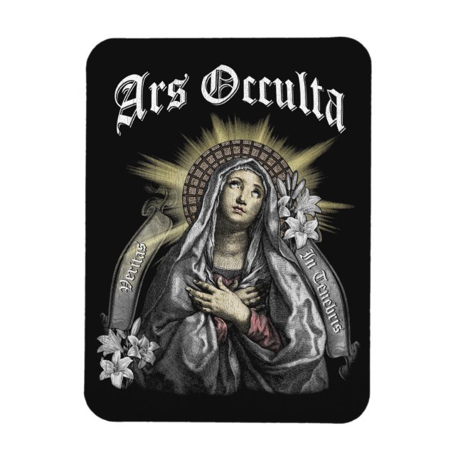 Ars Occulta - Gothic Design Magnet (Vertikal)