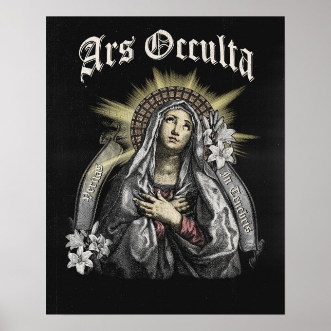 Ars Occulta - Gothic Design Poster (Vorne)