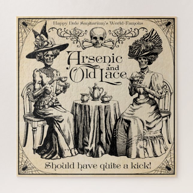 Arsen und Alte Spitzen Puzzle (Vertikal)