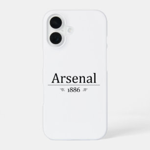 Arsenal 1886 iPhone 16 hülle