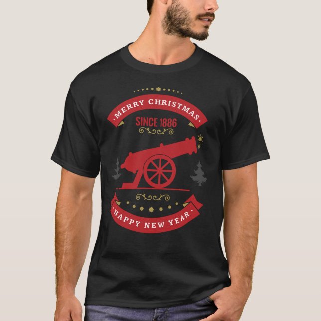 ARSENAL CHRISTMAS Klassischer T - Shirt (Vorderseite)
