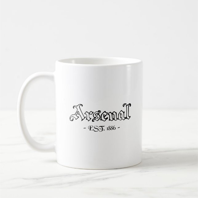 Arsenal Retro Kaffeetasse (Links)