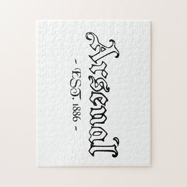 Arsenal Retro Puzzle (Vertikal)