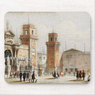 Arsenale von Venedig von Lorenzo Kirchmayr Mousepad