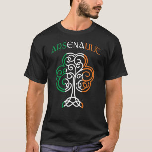ARSENAULT Irischer Name Shamrock Irland-Flagge Fam T-Shirt