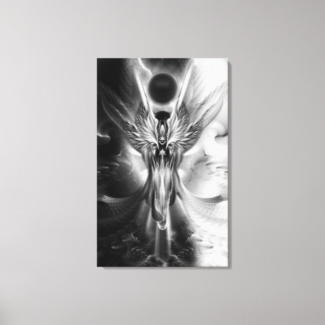 Arsencia die andere Seite der Mitternacht umrissen Leinwanddruck (Vorderseite)