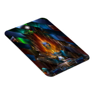 Arsencia Golden Goddess Razzia Cut Foto Magnet