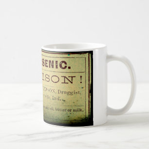 Arsenetikett Kaffeetasse